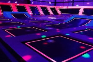 Jump On Over To Glow Night At The Trampoline Park!