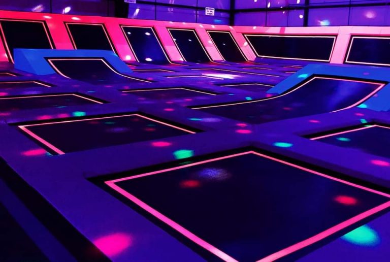 Jump On Over To Glow Night At The Trampoline Park! Quad Cities