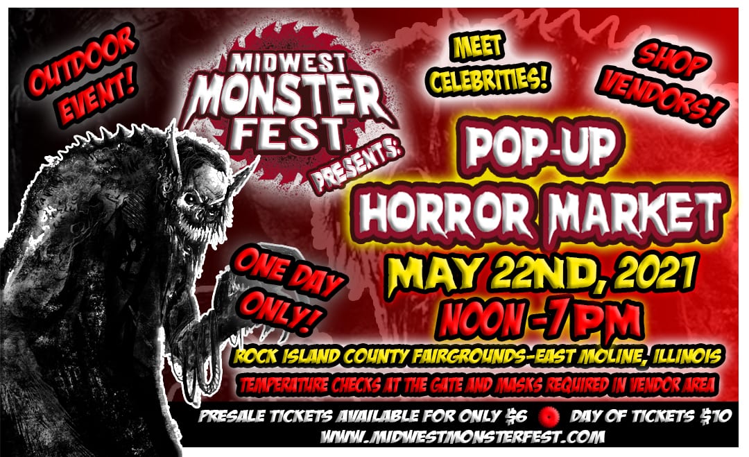 Monsters Popping Up In The QuadCities This Weekend At PopUp Horror