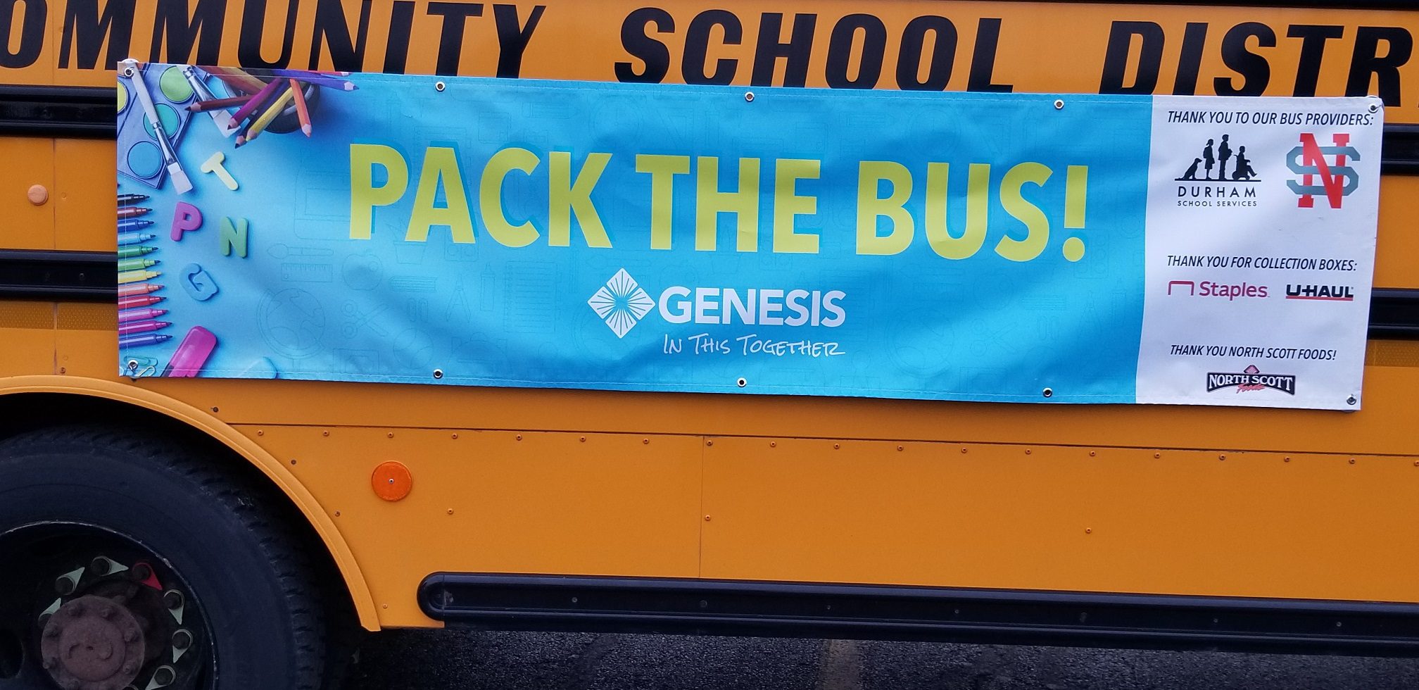 Genesis Health System's “Pack the Bus’’ Drive Benefits QuadCities