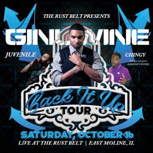 Ginuwine, Juvenile, Chingy Backin' It Up Into East Moline's Rust Belt Saturday