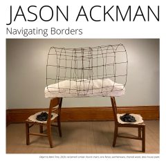 Jason Ackman's 'Navigation Borders' Opens at Western Illinois University Art Gallery