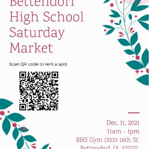 Bettendorf High School Holding Saturday Market TOMORROW