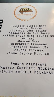 New Grilled Cheese Bar Gettin' Cheesy In Village Of East Davenport!