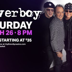 Loverboy Workin' For This Weekend At Rhythm City Casino