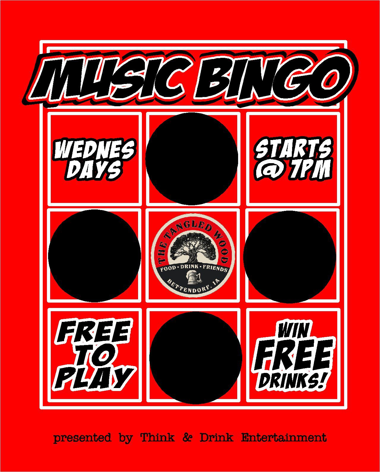 Rock Out With Your Bingo Card Out TONIGHT At Rock Star Bingo In Bettendorf