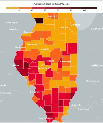 Illinois Covid Numbers Plummet Down; Mask Mandate Could Be Over This Week?
