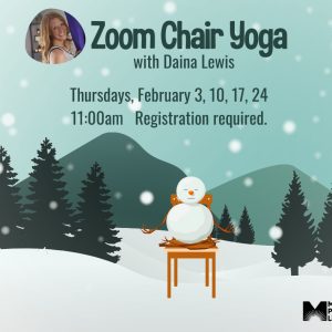 Enjoy Zoom Chair Yoga From Home Today!