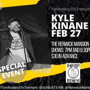 Comedian Kyle Kinane Dropping The Mic At Davenport's Renwick TONIGHT!