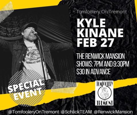 Kyle Kinane Brings the Funny February 27