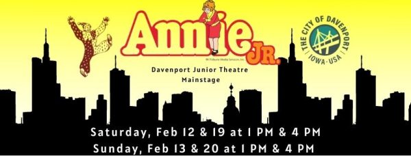 'Annie Jr.' Coming Up Saturday And Sunday At Davenport's Junior Theatre