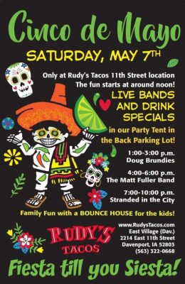 Celebrate with Rudy’s on May 7