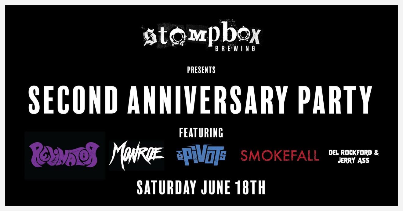 Iowa's Stompbox Brewing Celebrates Second Anniversary With Hard Rock Party Saturday