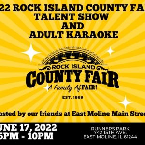 Rock Island County Fair Talent Show and Adult Karaoke Contest June 17