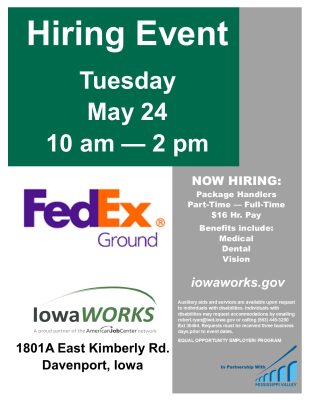 Illinois And Iowa Quad Cities employers seek workers at IowaWORKS job fairs