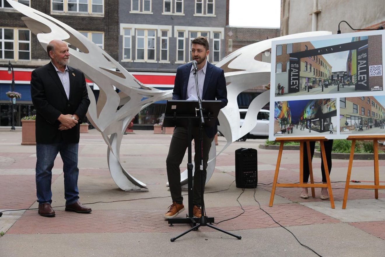 Downtown Rock Island awarded State of Illinois grant for Arts Alley