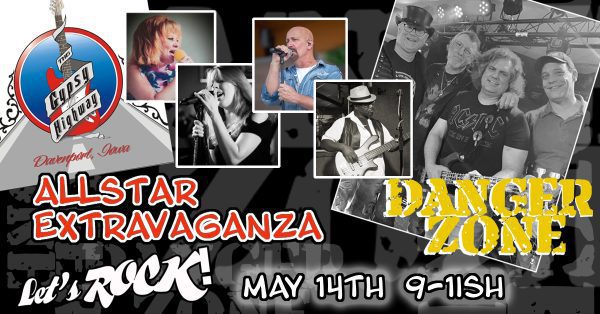 DANGER ZONE Rocks Gypsy Highway In Davenport TONIGHT!