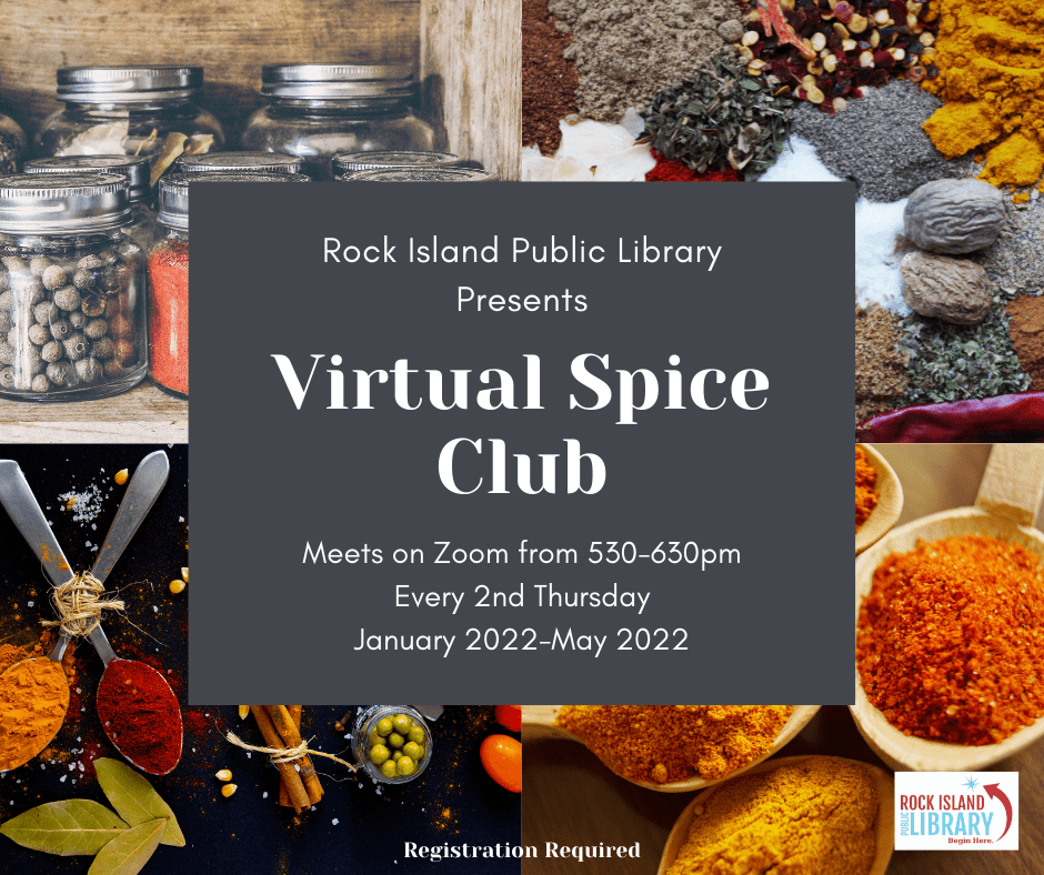 Spice Up Your Life At Rock Island Public Library!