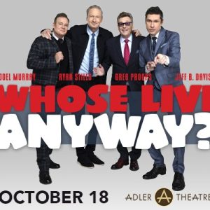 Whose Live Anyway? Coming To Davenport's Adler Theater