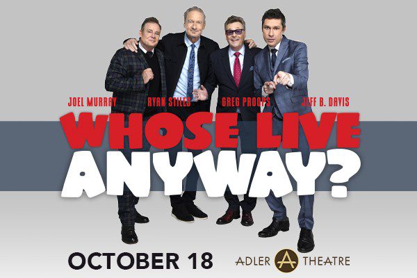 Iowa's Adler Theater Hosting Whose Live Anyway? In October