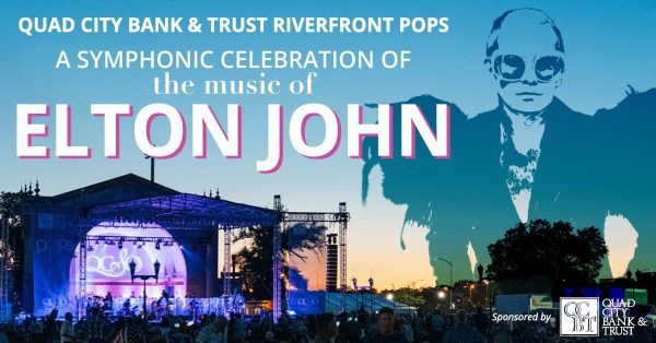 Music of Elton John Pops On Davenport Riverfront August 20