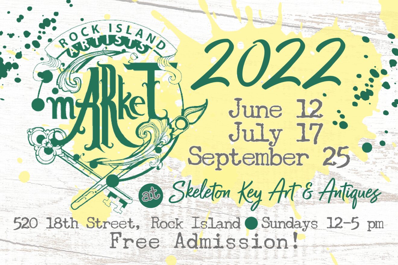 Rock Island Artists Market Kicks Off TODAY!