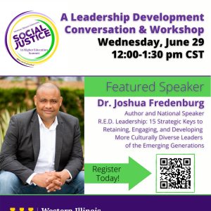 Western Illinois University to Host Virtual Leadership Conversation & Workshop June 29