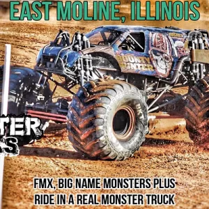 2xtreme Monster Truck Show Drives Into East Moline July 22