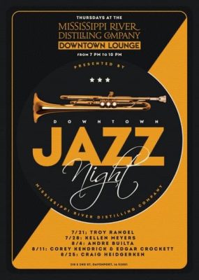 Enjoy Live Jazz Every Thursday Night in Downtown Davenport