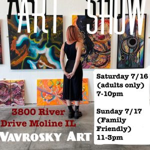 Vavrosky Art Show Hits Moline July 16 and 17