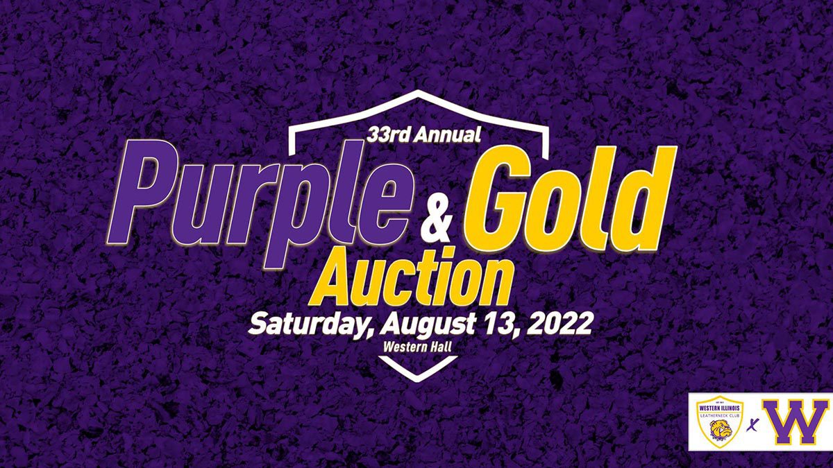 Western Illinois University Athletics to Host Purple & Gold Auction Aug. 13