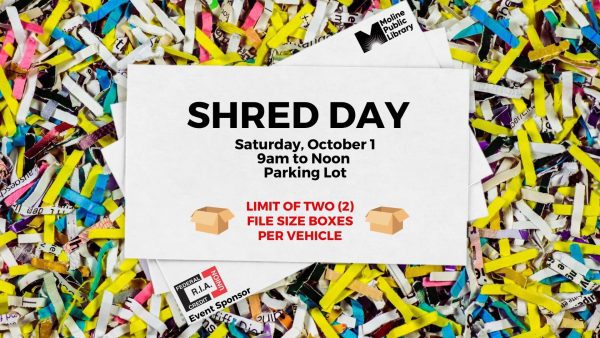 Moline Library Hosting Shred Day Event October 1