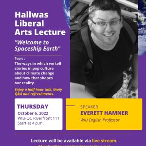 Hamner to Deliver Hallwas Liberal Arts Lecture At Western Illinois