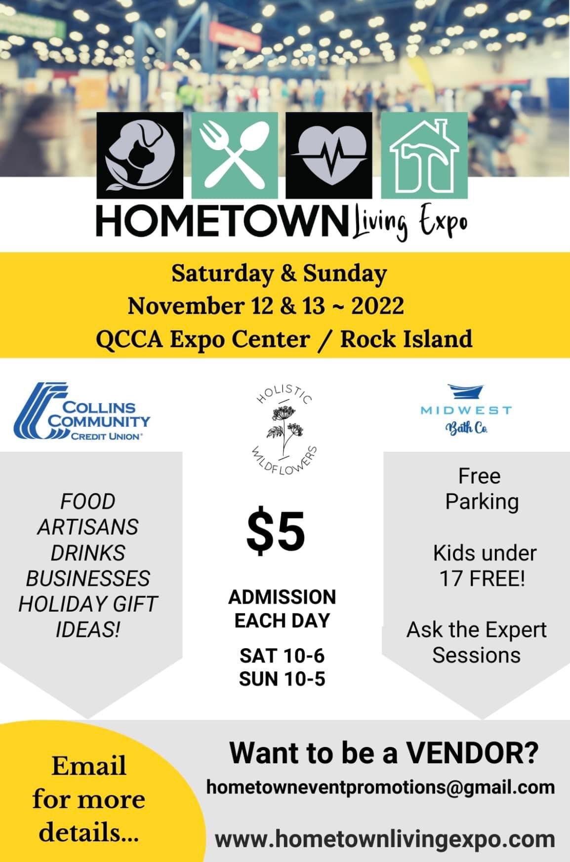 Hometown Living Expo Hits Rock Island November 12-13