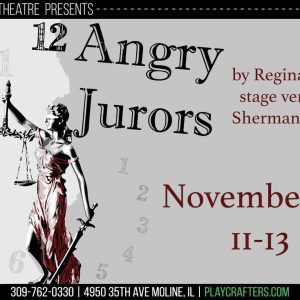 “12 Angry Jurors” Opens November 4 at Playcrafters