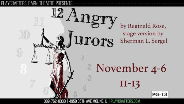 Last Chance To Give Your Verdict On '21 Angry Jurors' At Moline's Playcrafters Barn Theatre