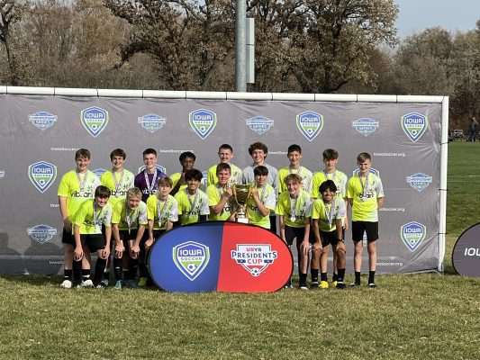 Quad City Strikers U15 Boys Win Iowa Presidents Cup For Third Consecutive Year