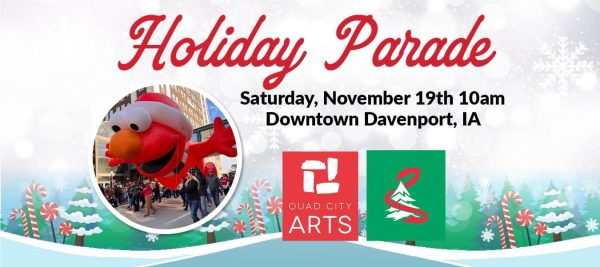 Festival of Trees Parade Floats Into Davenport November 19