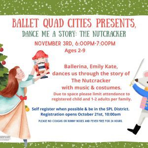 Ballet Quad Cities Presents Special Program TONIGHT At Sherrard Library