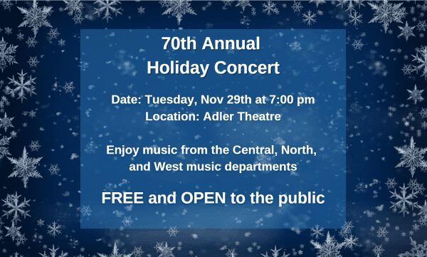 Davenport Community School District's Annual Holiday Concert Coming To Iowa's Adler Theatre