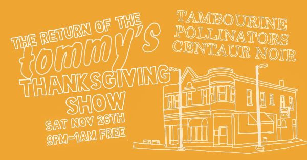 Moline's Tommy's Hosts Thanksgiving Show With Tambourine, Pollinators, Centaur Noir
