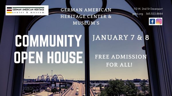 German Heritage Center Open House January 7-8