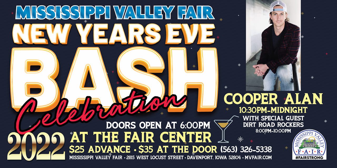 Have A Country Music New Year At Iowa's Fairgrounds Tonight! Quad