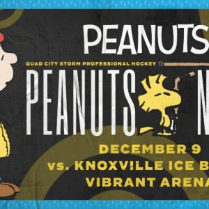 Holy Cow Charlie Brown! Quad City Storm Hosting Peanuts Night Friday