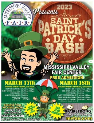 Celebrate St. Patrick’s Day at The Mississippi Valley Fairgrounds