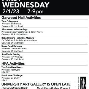 First Wednesday Art Program Kicks Off This Week At Western Illinois University