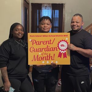 Rock Island Names Parent/Guardian, Student, And School Of The Month