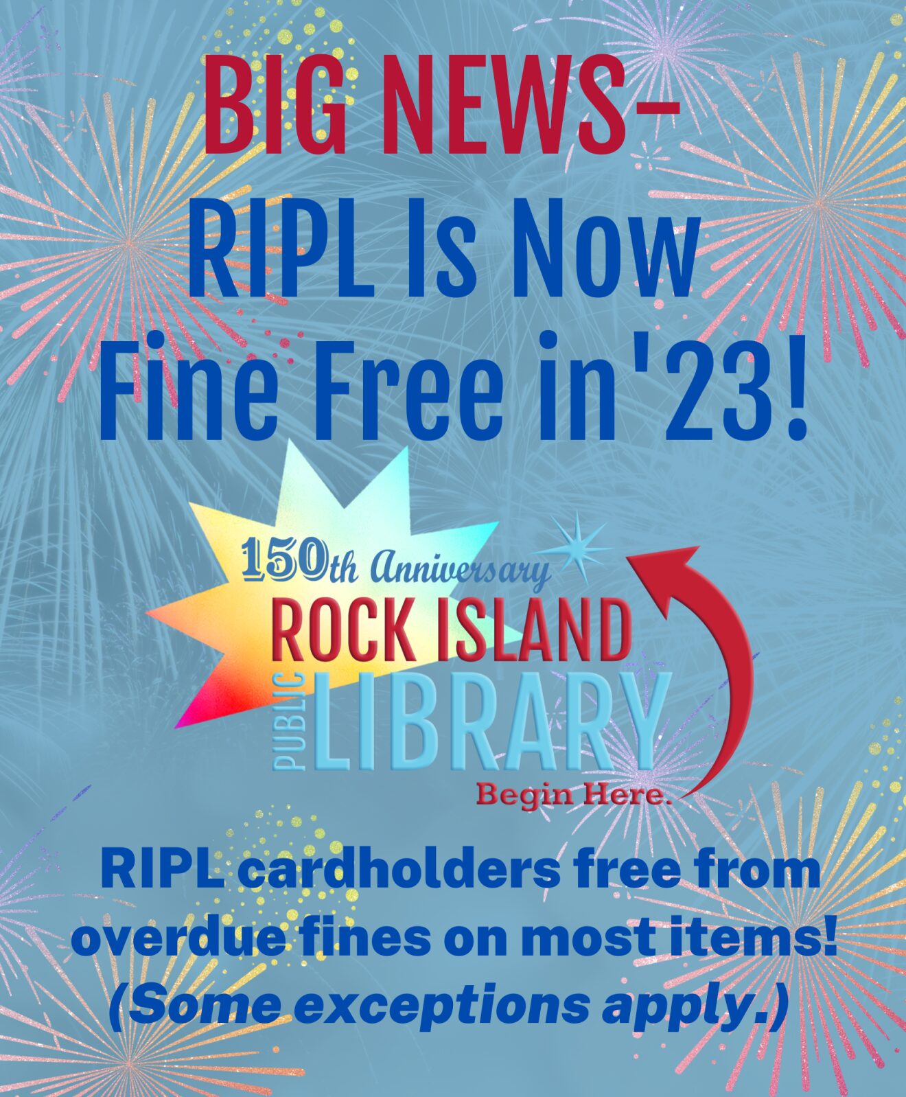 Rock Island Public Library Goes Fine Free In 2023