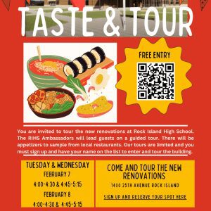 Rock Island High School Offers Taste Of Local Restaurants