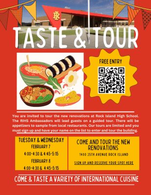 Rock Island High School Offers Taste Of Local Restaurants
